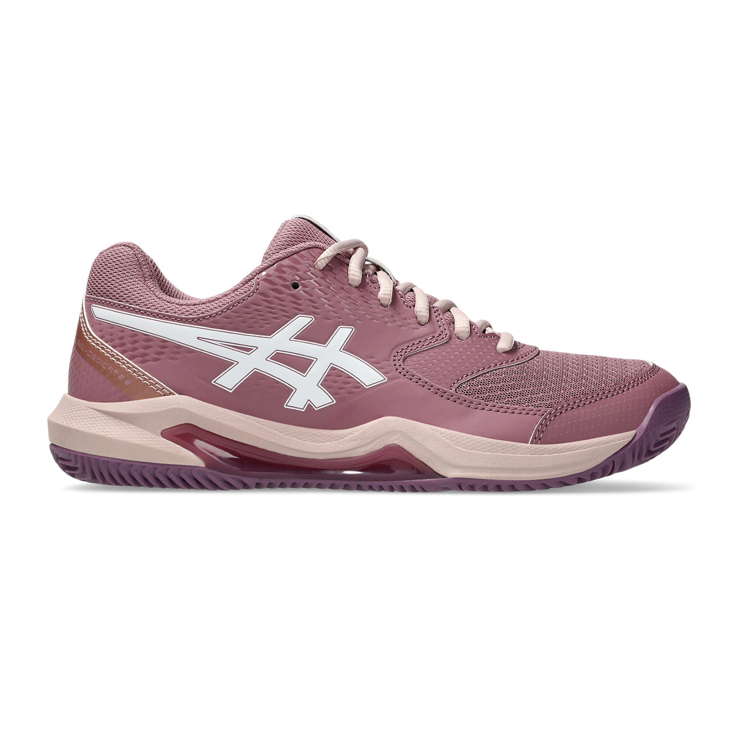 ASICS Gel-Dedicate Chaussures Padel Femmes - Violet , Blanc