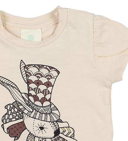 En Fant T-Shirt - Gate - Rosameliert m. Print
