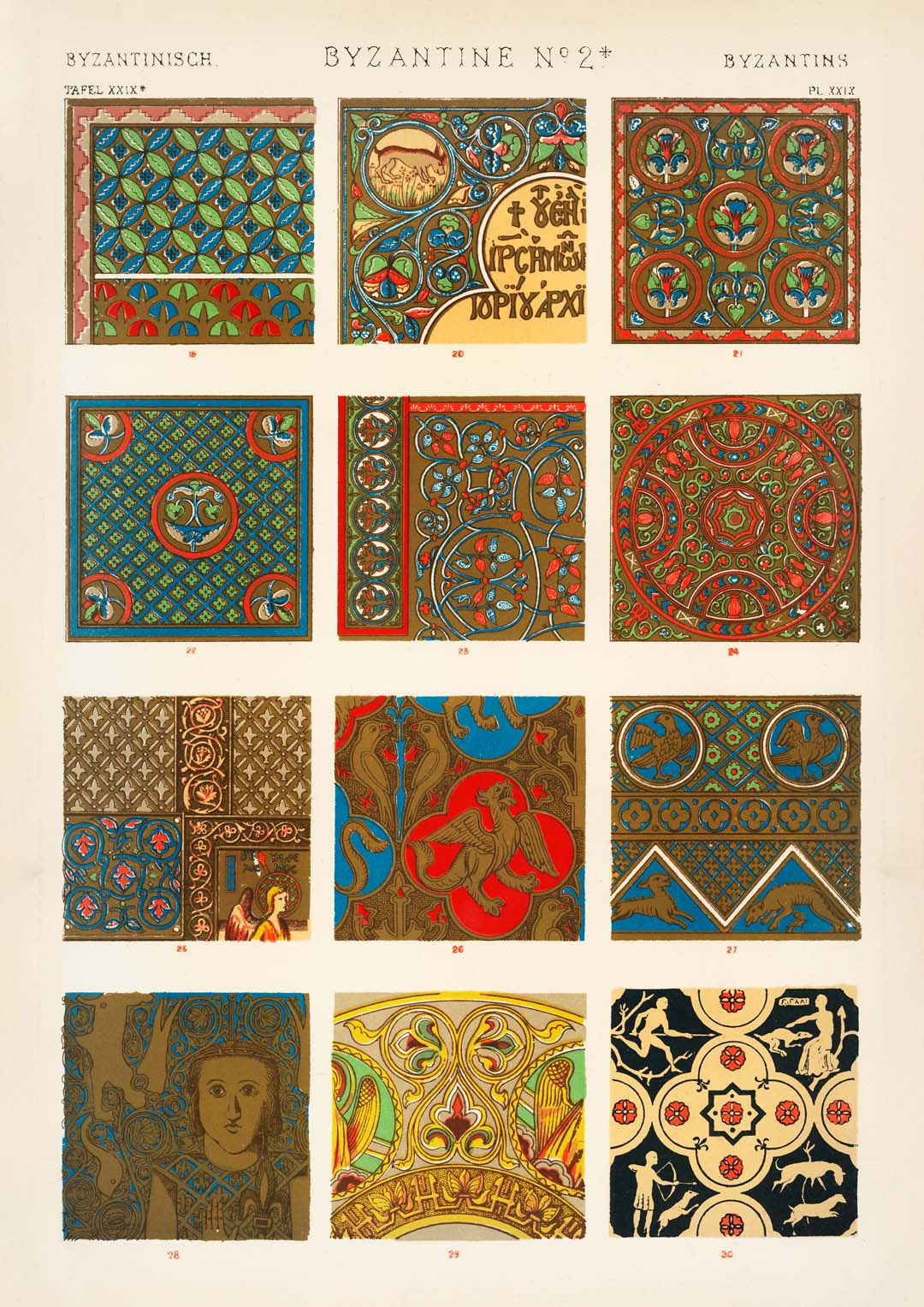 Byzantinisch Nr. 2 von Owen Jones