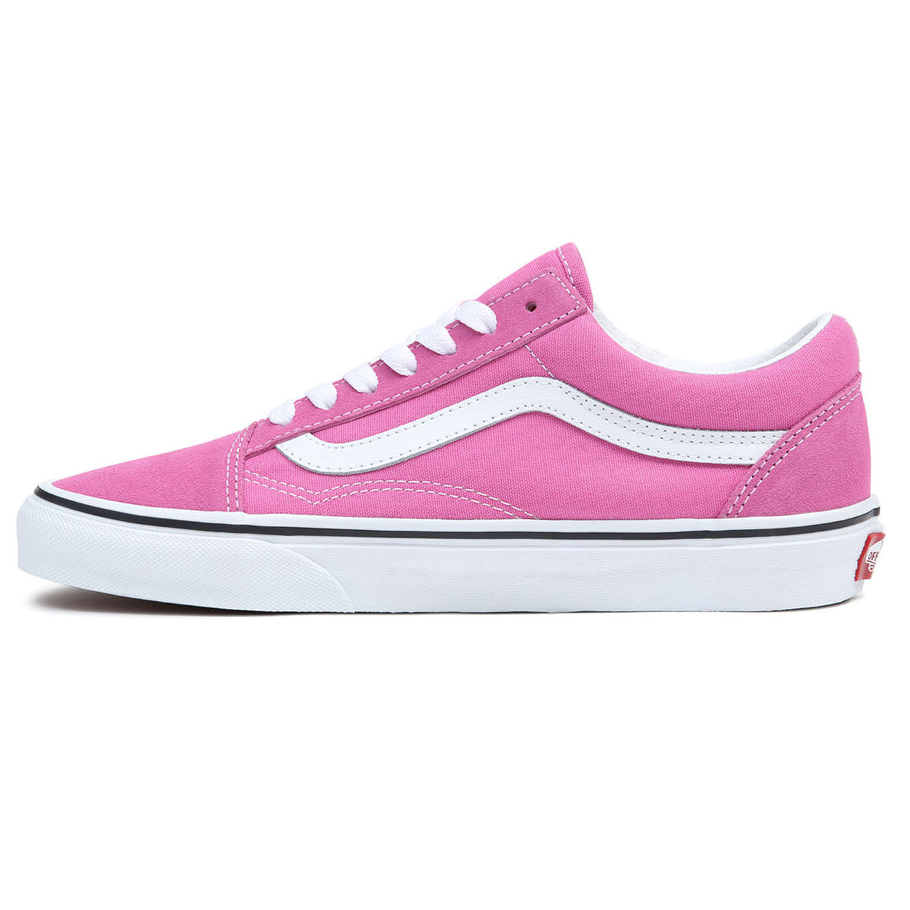Vans Sneakers en Cuir & Textile Old Skool roses