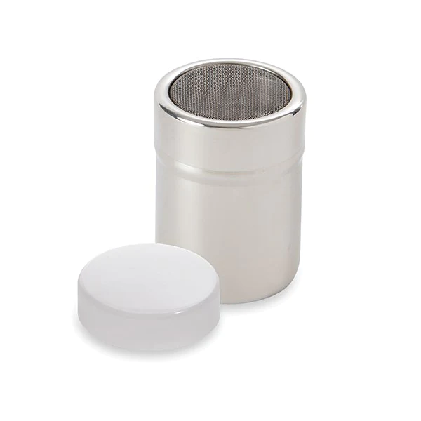 Saupoudreuse à maille en inox avec couvercle Mathon