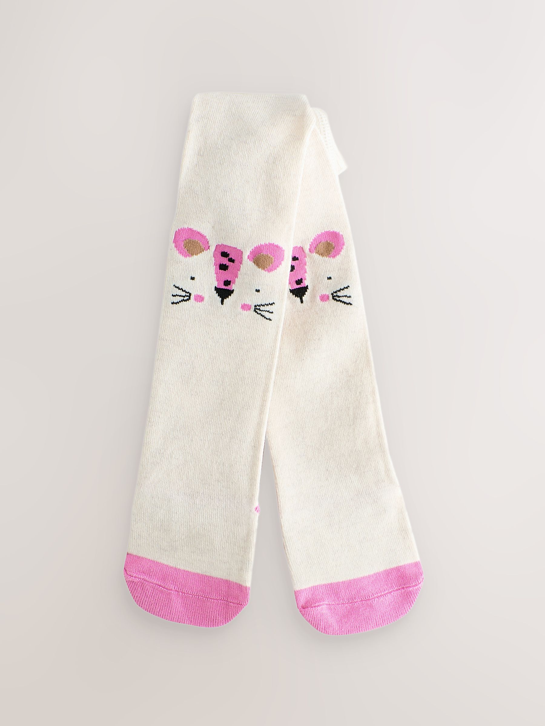 Animal - Set van bedrukte bretelbroeken, top en panty's (3mnd -7jr)