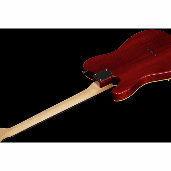 Harley Benton TE-90QM Trans Red