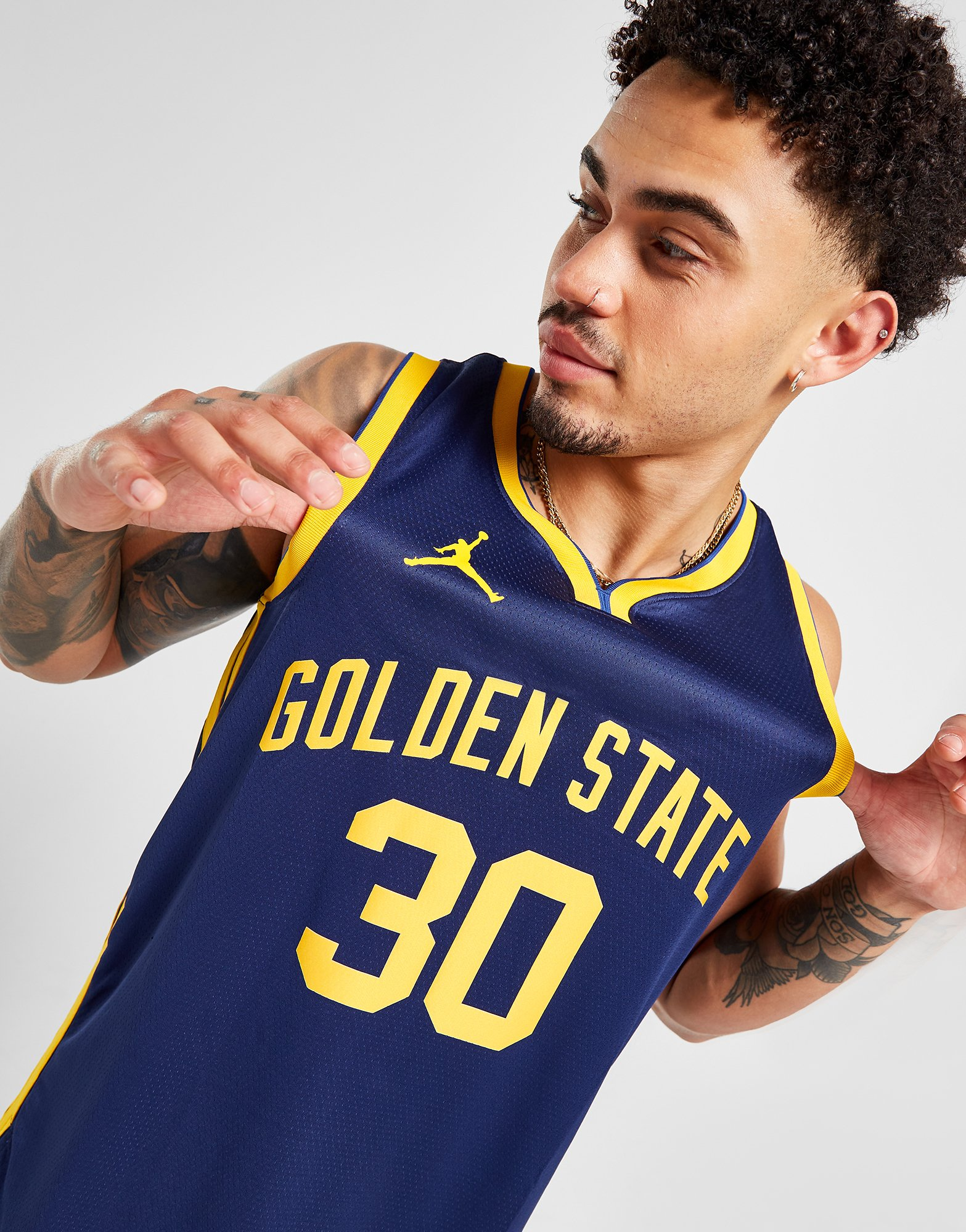 Jordan Maillot Jordan Dri-FIT NBA Swingman Golden State Warriors Statement Edition
