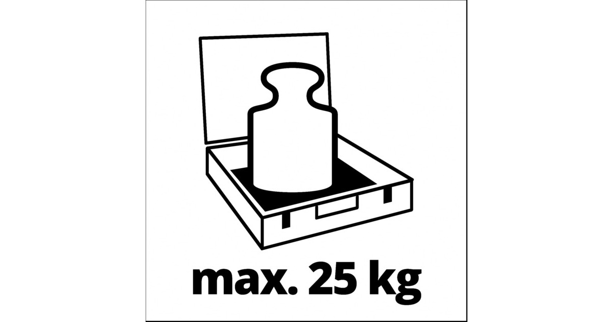EINHELLE-Case S-F gereedschapskist  (Zwart/rood)