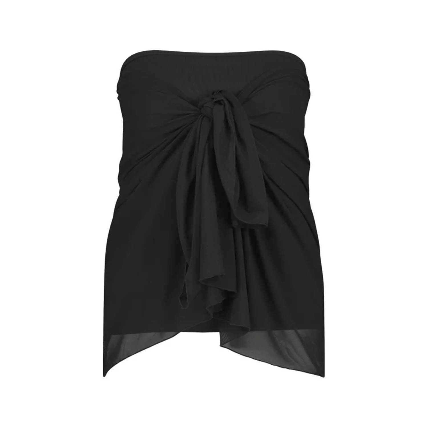 Beachlife  Vanilla & Black Skirt