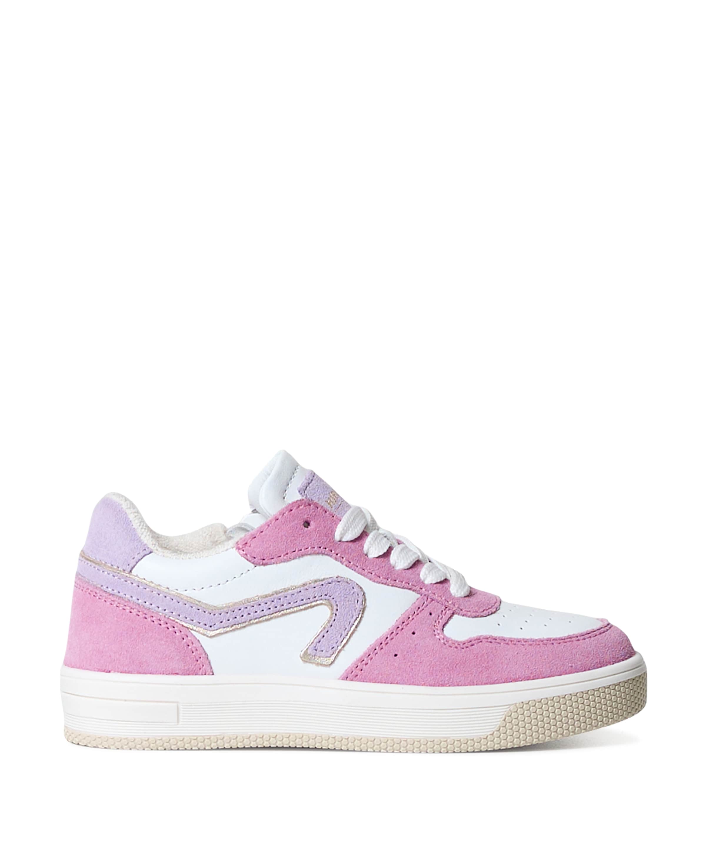 Hip meisjes veterschoenen roze