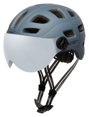 Casque Cairn Quartz Visor LED USB Gris Mat