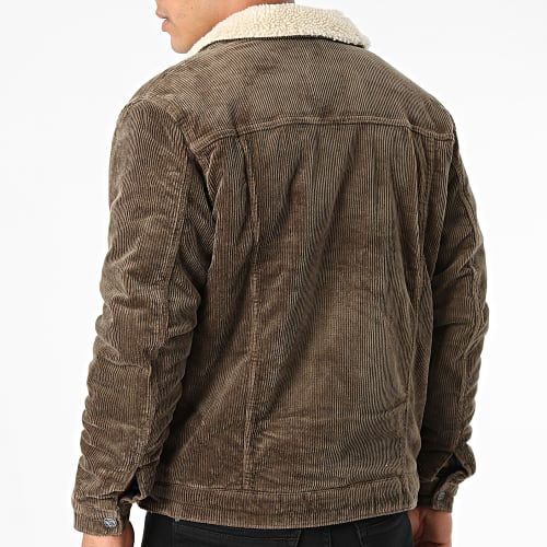 Veste A Col Mouton Louis Life Taupe