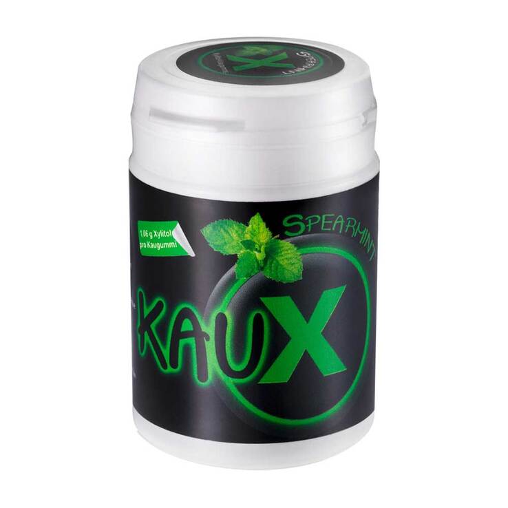 Kaux Zahnpflegekaugummi Spearmint mit Xylitol, 40 St