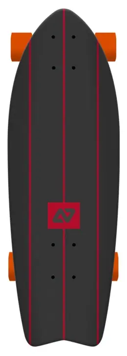 Hydroponic Fish Komplet Cruiser Board - Cruiser Boards | SkatePro