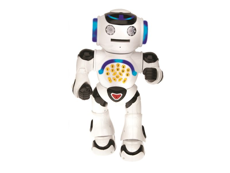 Lexibook Powerman Roboter -DE- Interaktiver Roboter zum Spielen und Lernen mit Fernbedienung