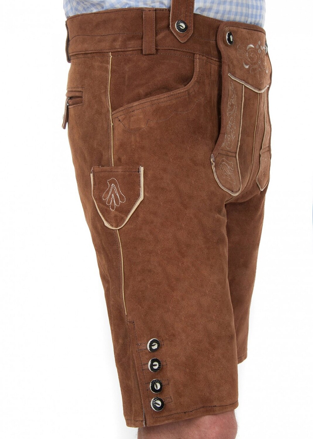 Kurze Trachtenlederhose