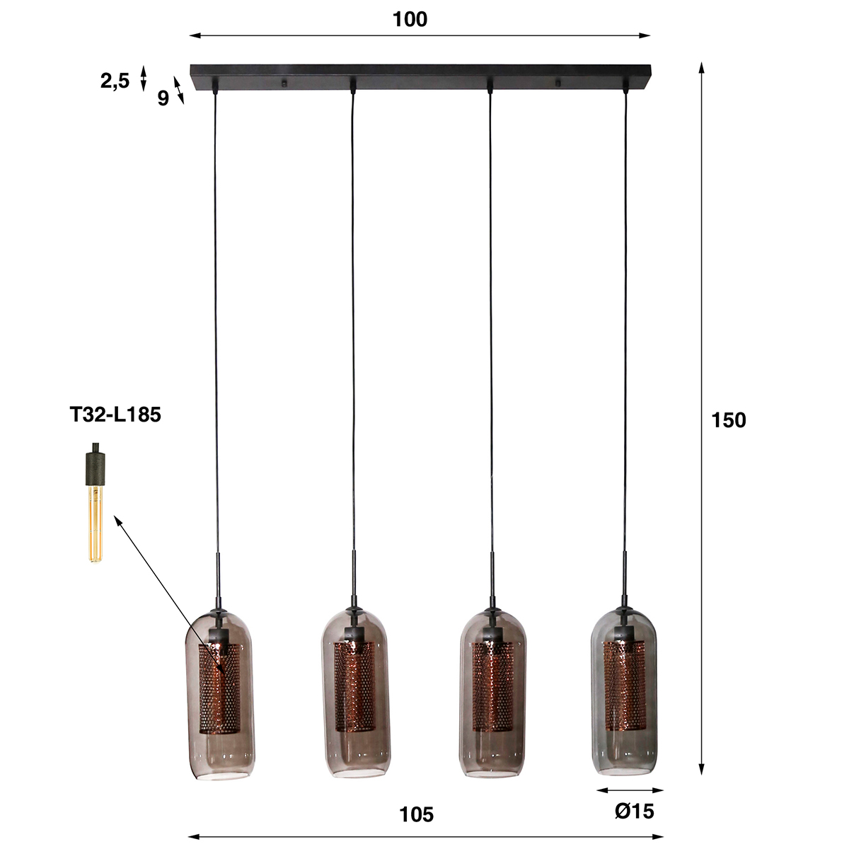 Hanglamp Rhapsody