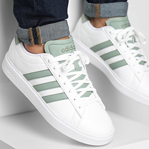 Baskets Grand Court 2.0 ID4471 Footwear White Core Black