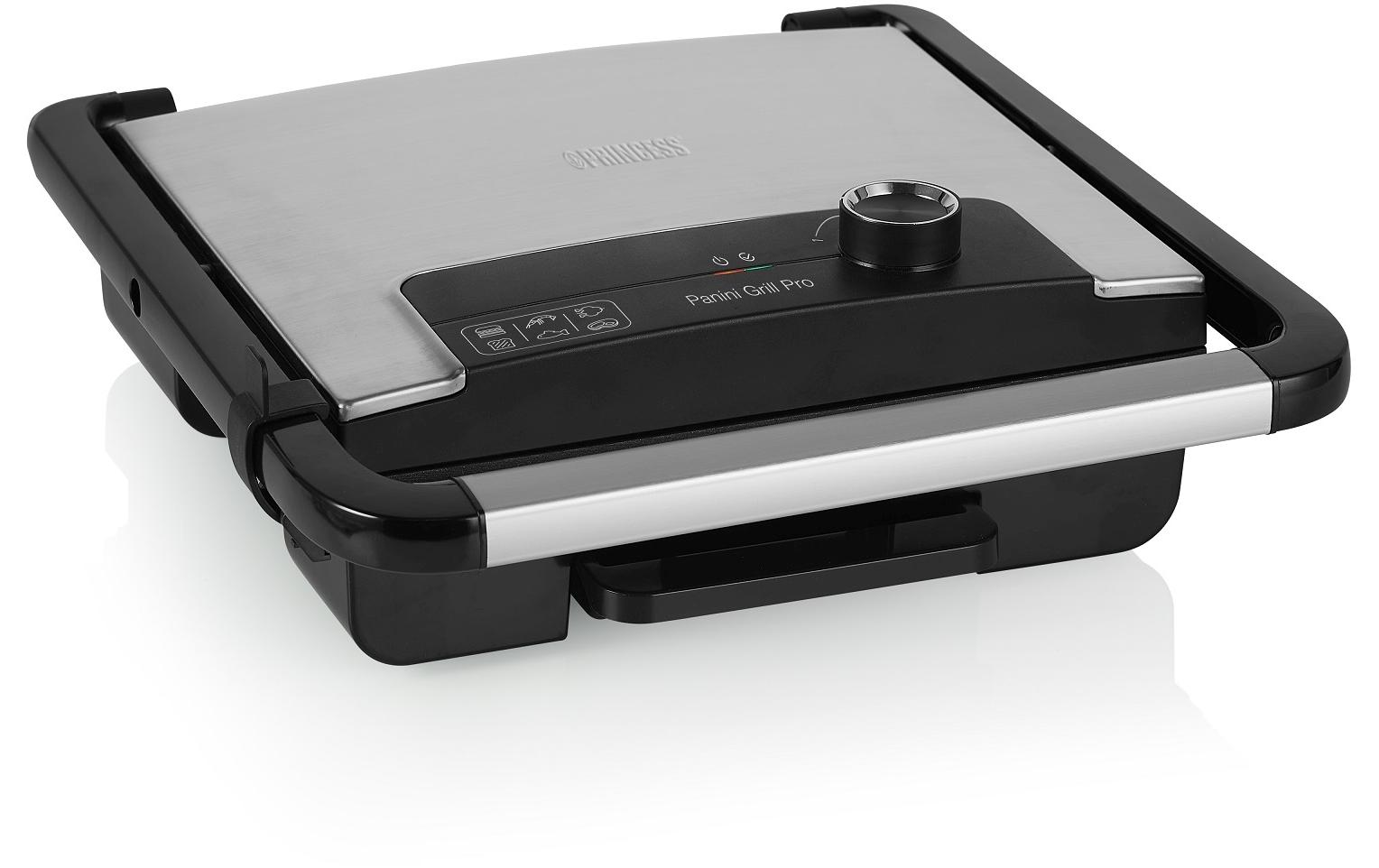 Kontaktgrill Panini-Grill Pro 2000 WGrill mit regelbarem Thermostat