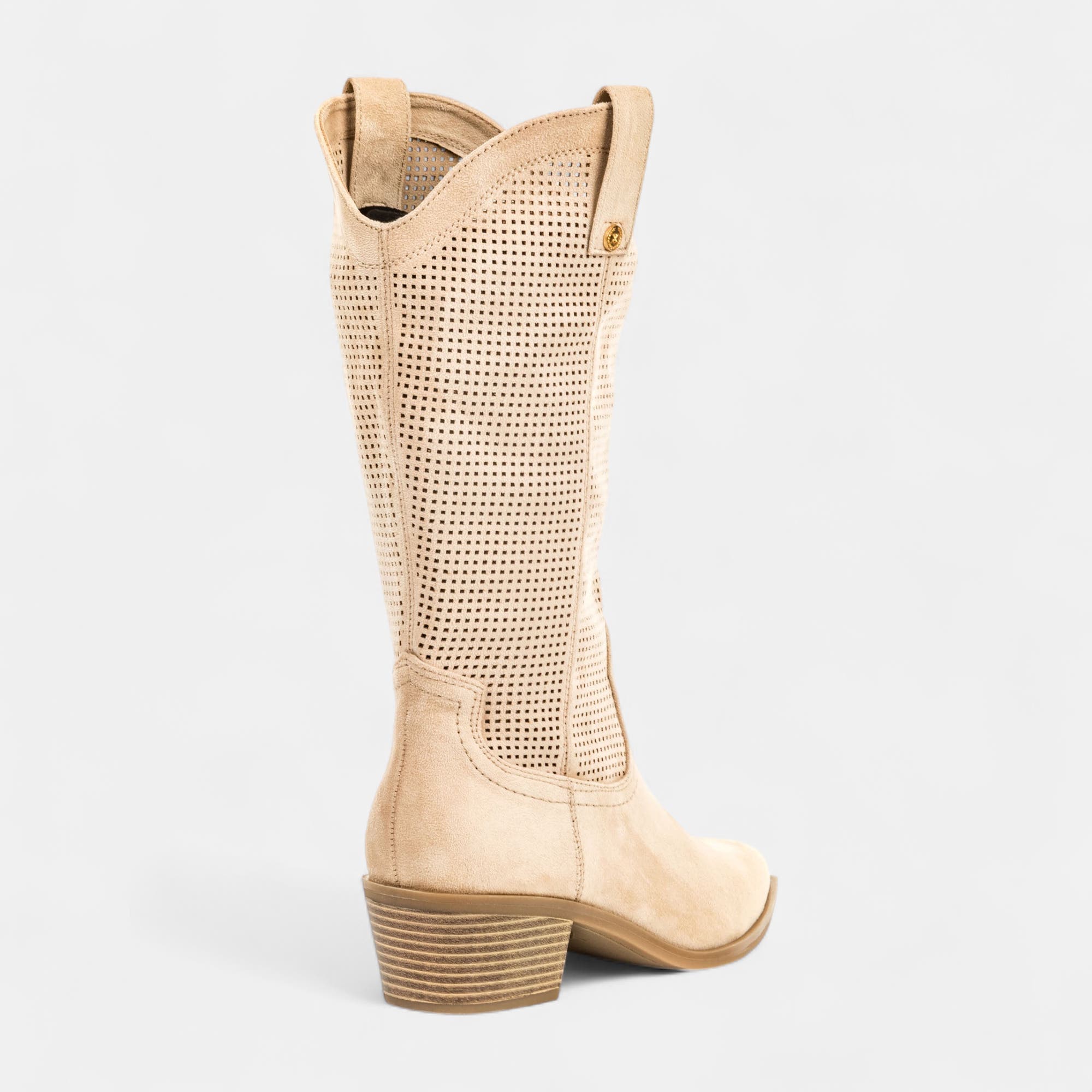Bottes à talon Femme beige