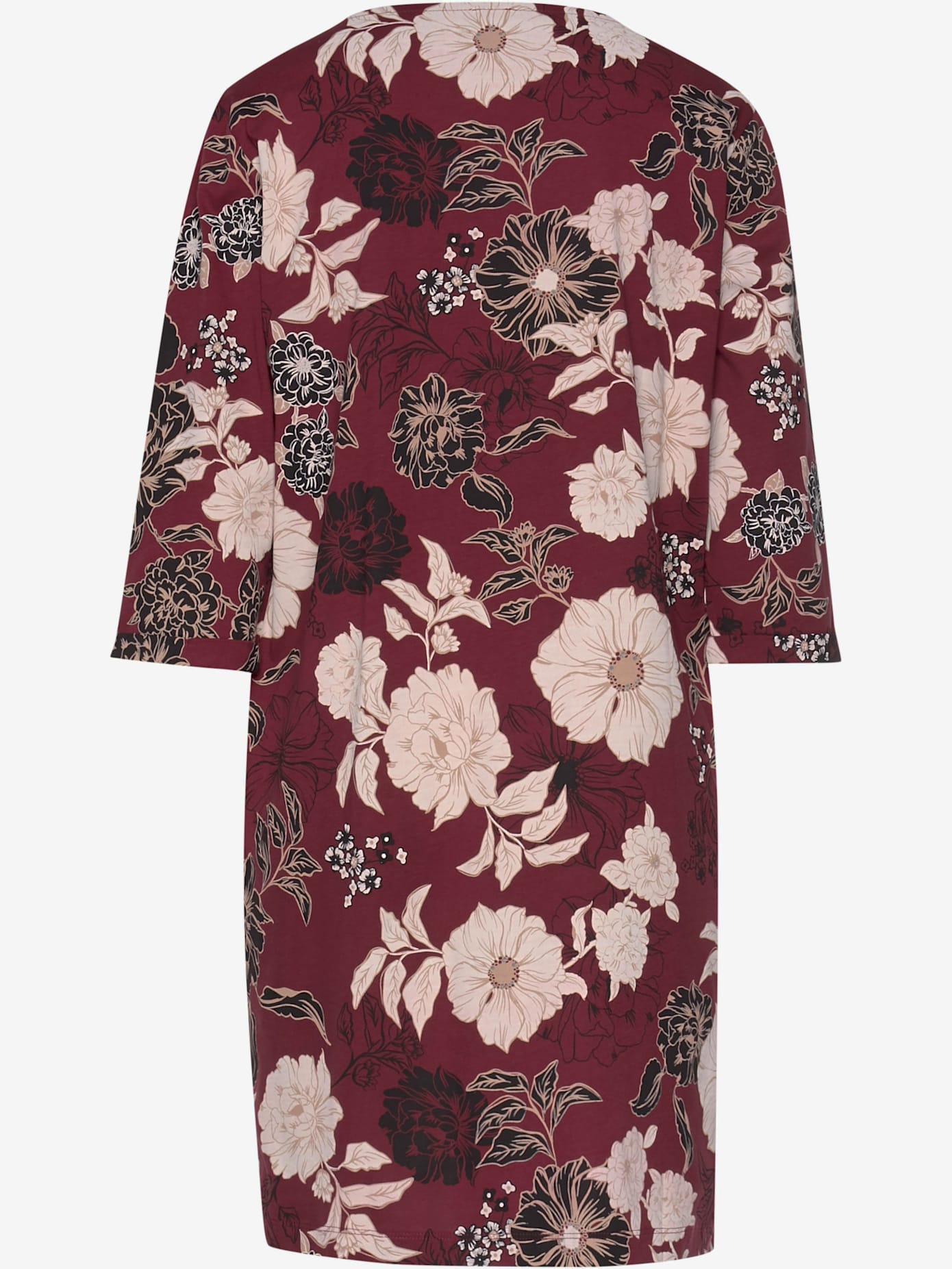 Chemise de nuit au motif floral