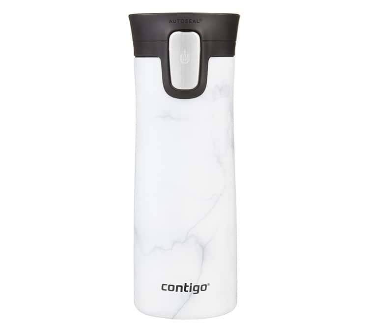 Travel Mug Couture Autoseal White Marble 42cl - CONTIGO