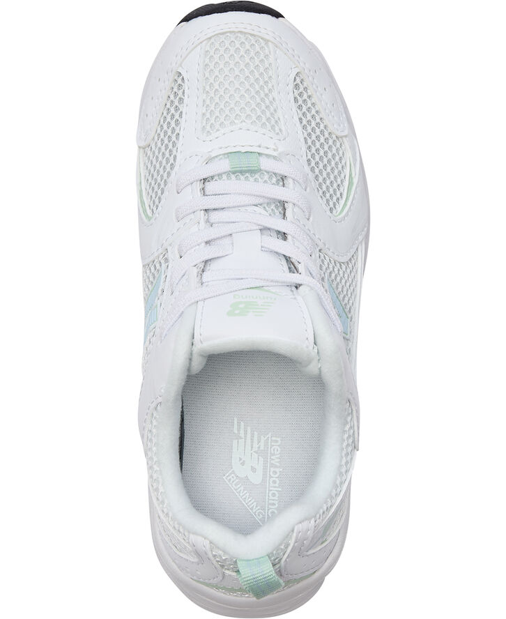 New Balance New Balance 530 Kids Bungee Lace White