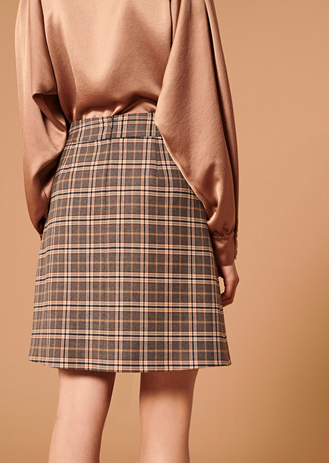 Jupe Jimmygrise en tartan