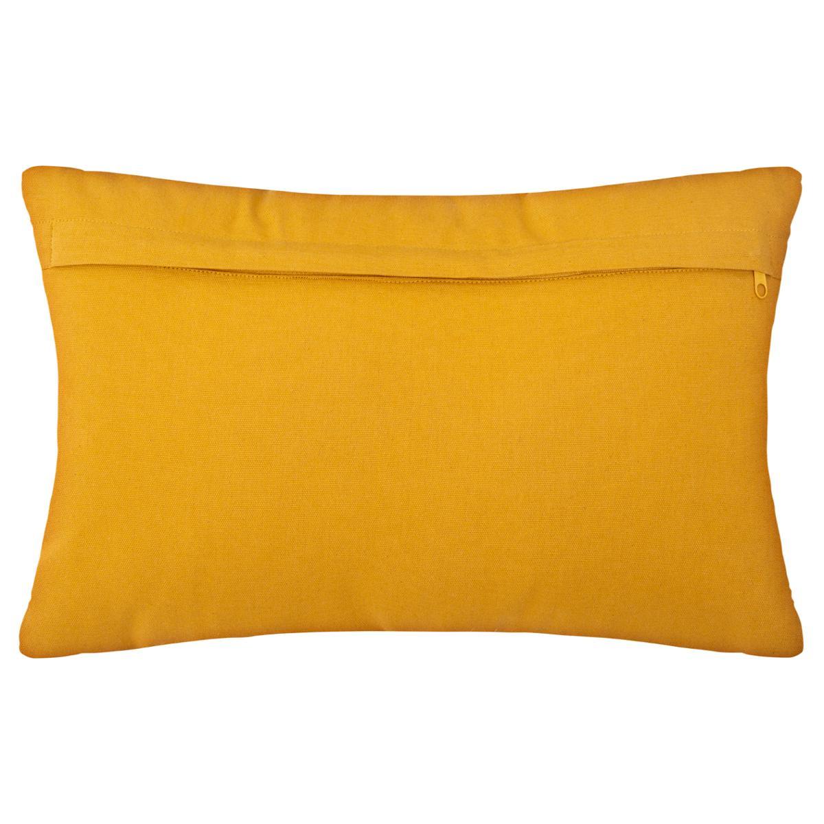 COUSSIN MOTIF OTTO OCRE 30X50CM