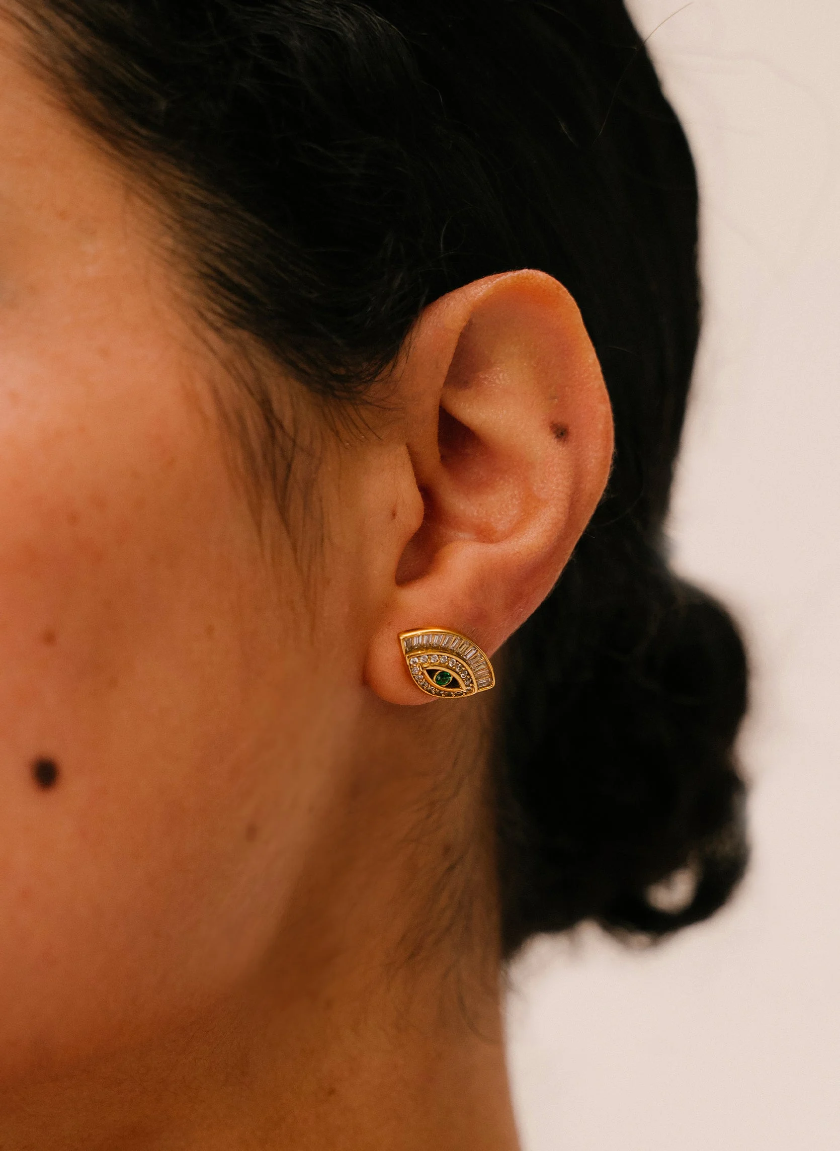 LUXOR - Boucles d'oreilles pendantes luxor | Jaune