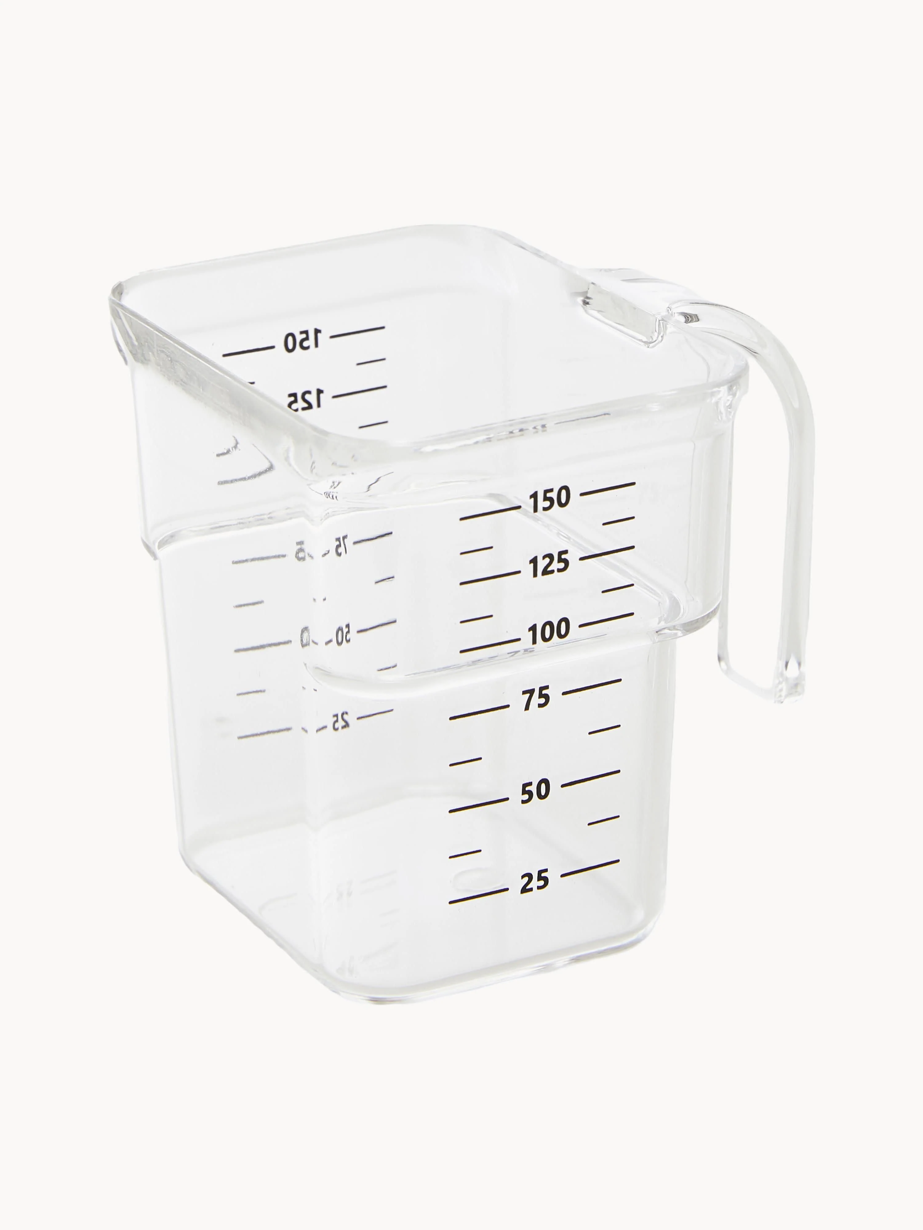 Voedselcontainers Tower met maatbeker, set van 2