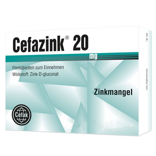 Cefazink® 20 mg