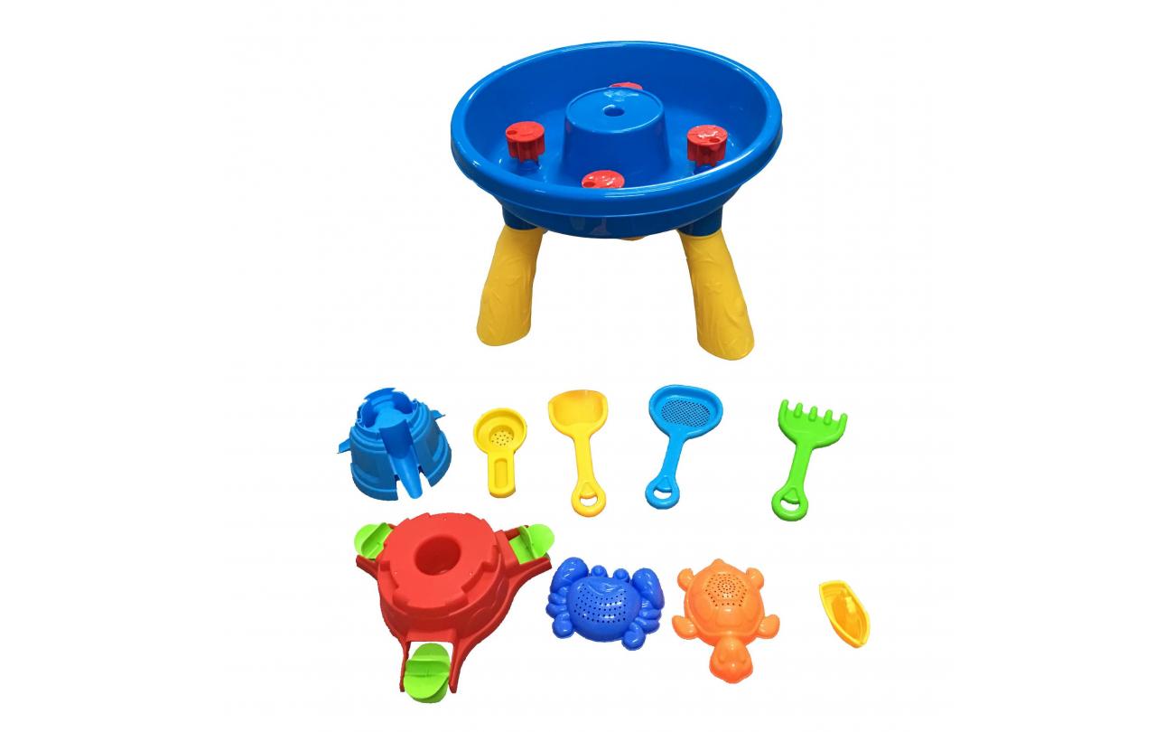 Waterprettafel met accessoires