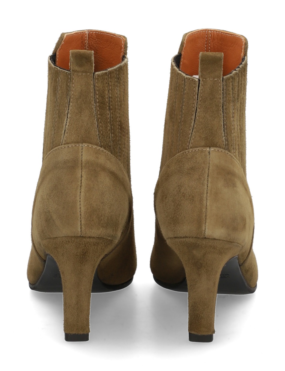 Veloursleder Stiefelette