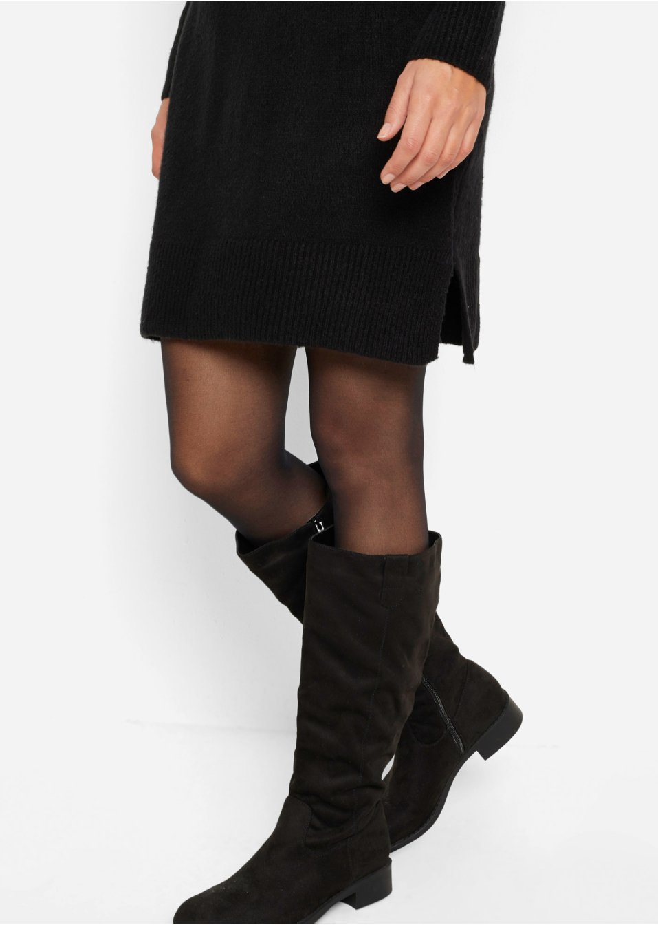 Robe en maille oversize