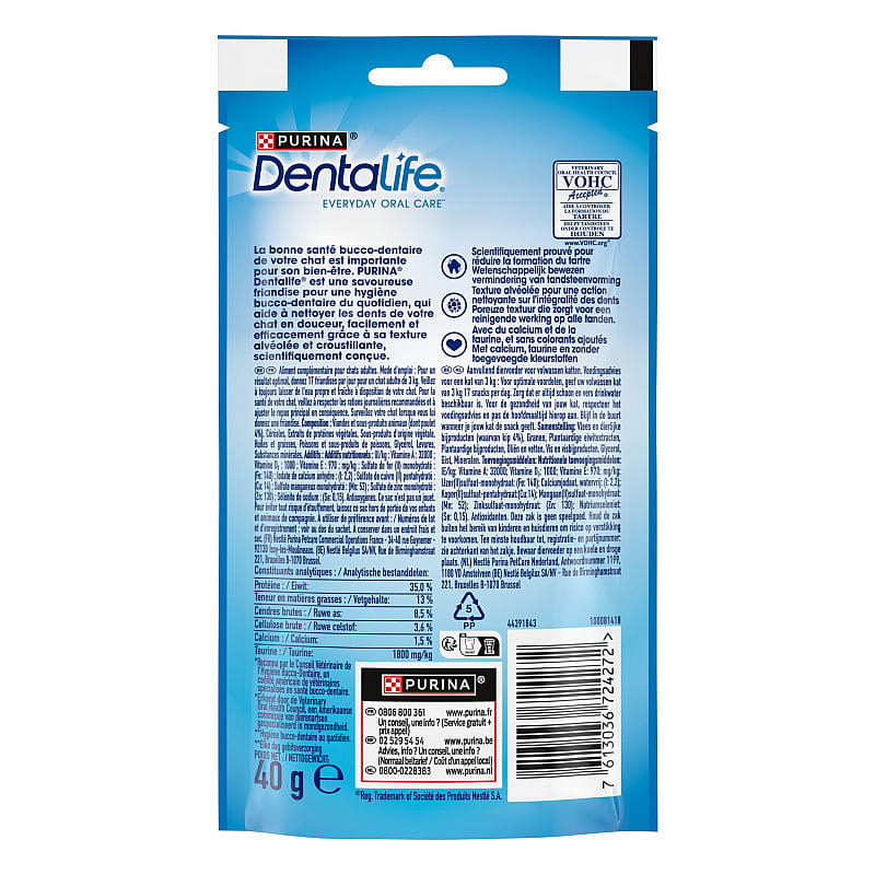 Purina DentaLife Kat | Kip - 40 gram | 12978