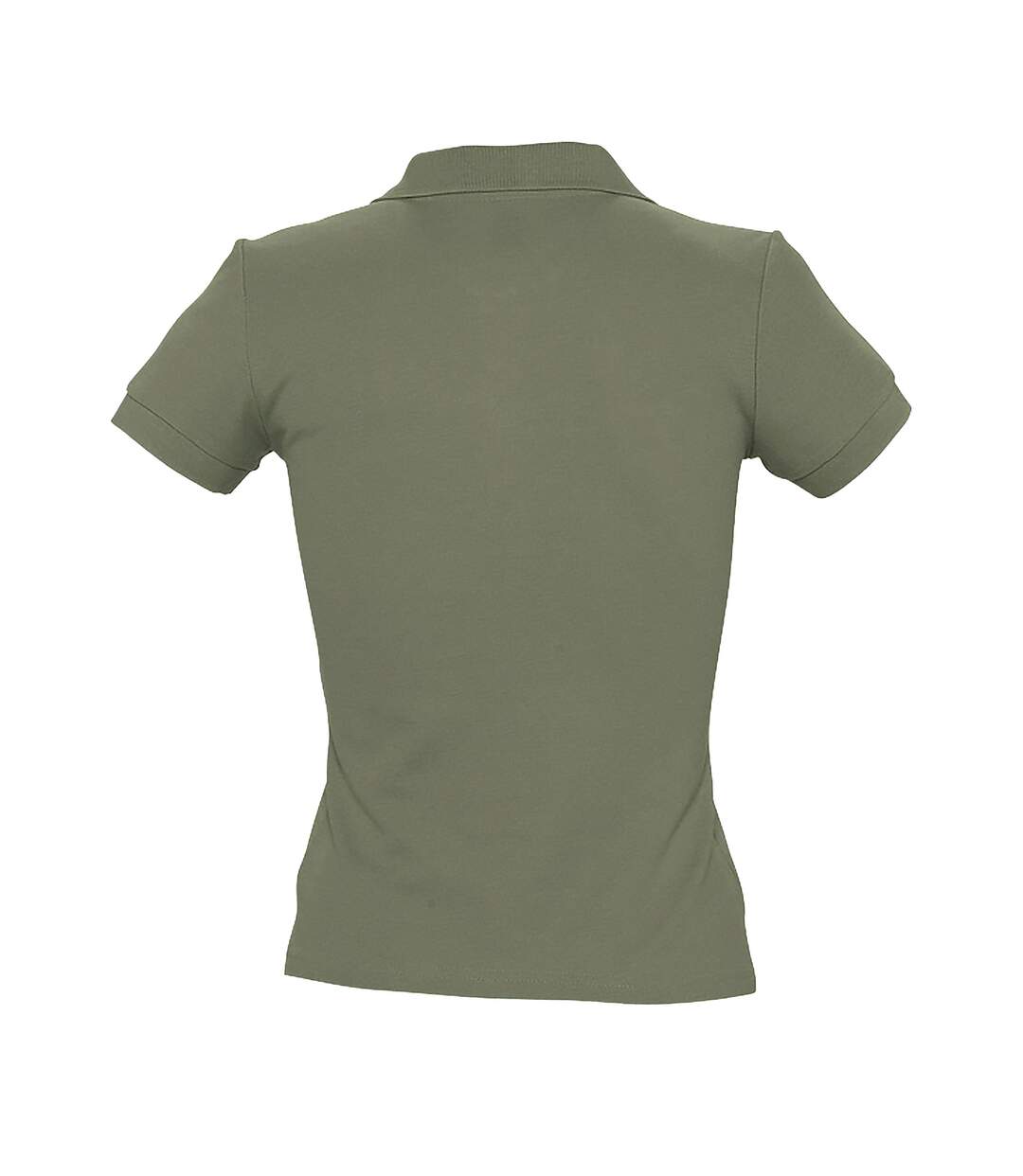 SOLS - Polo manches courtes PEOPLE - Femme (Vert kaki) - UTPC319