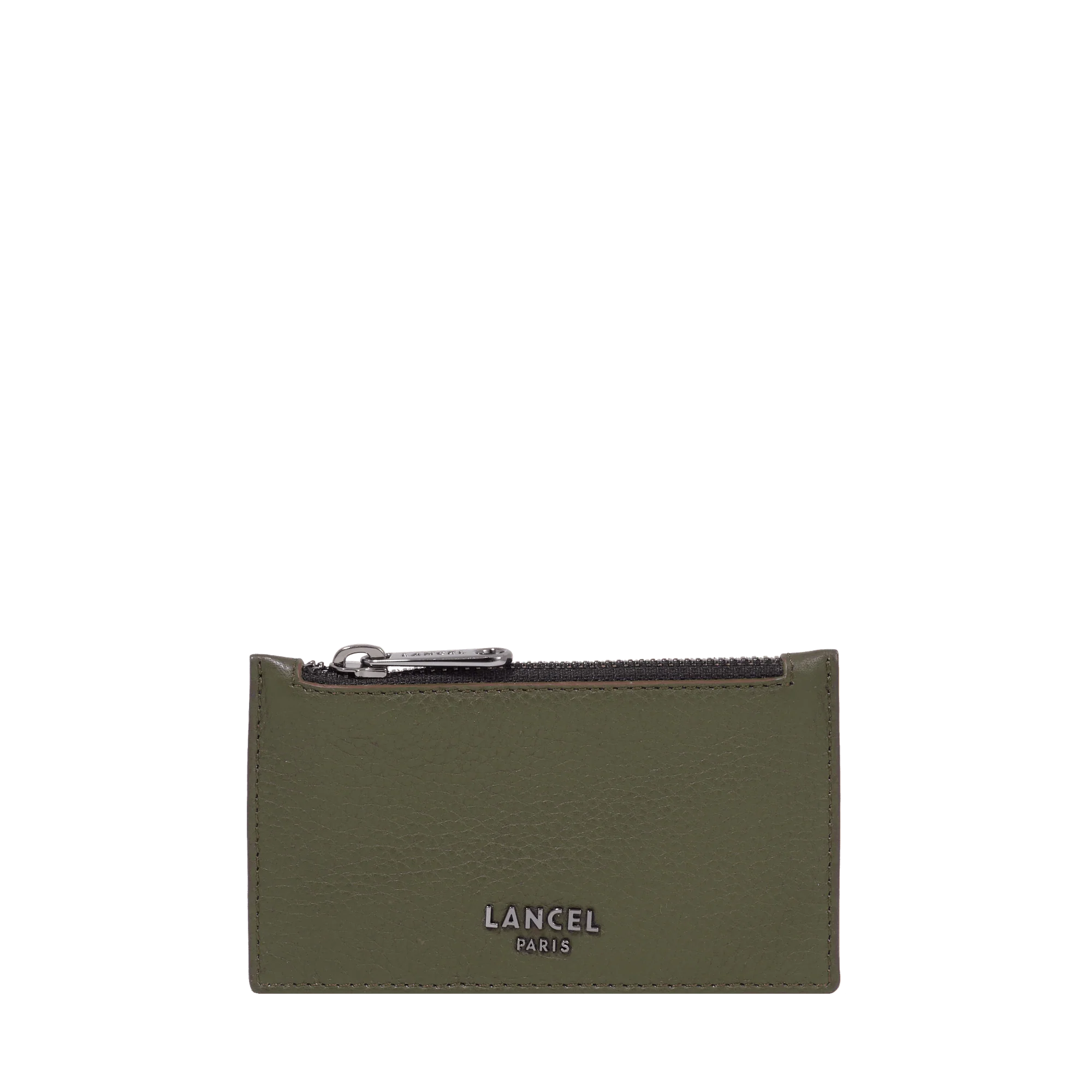 Zipped card-holder Come de Lancel-Kaki Fonce