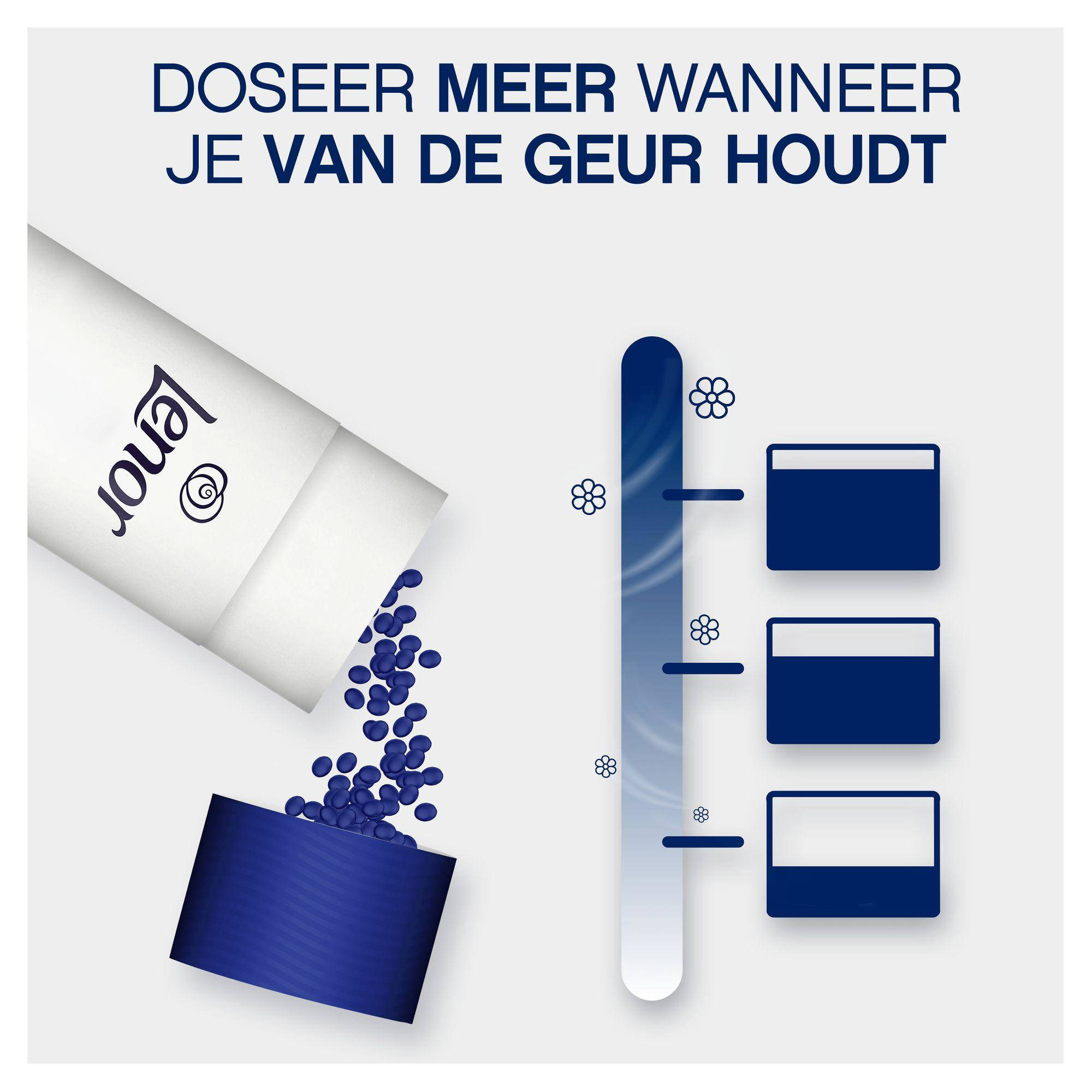 Lenor In-Wash geurbooster voor de was Orchidee en amber - 495 gram