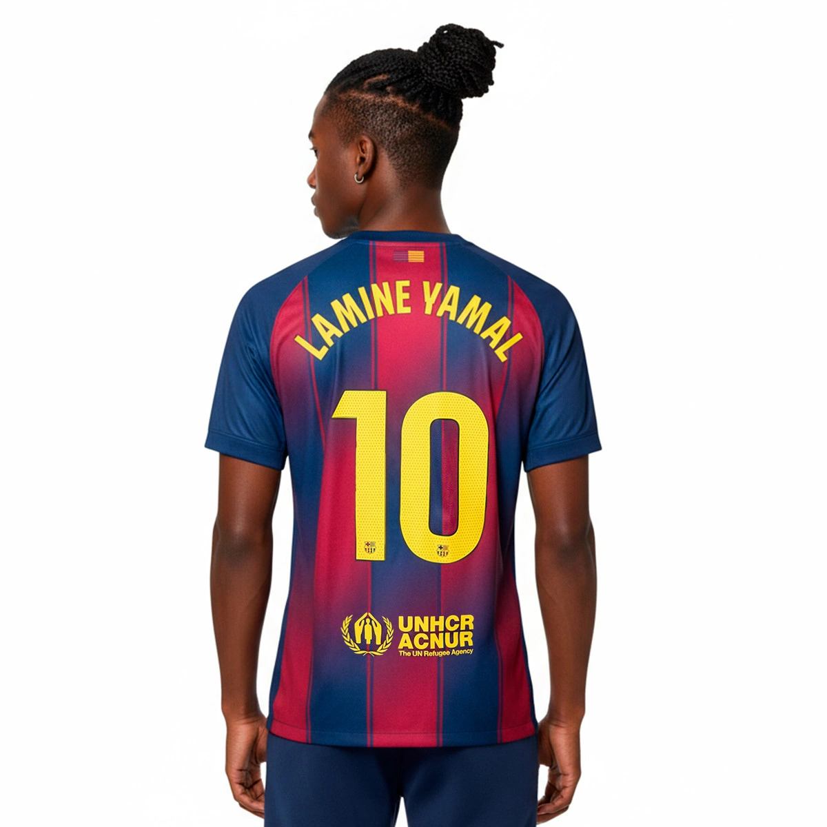 Camisola Nike Lamine Yamal FC Barcelona Primeiro Equipamento 2025-2026