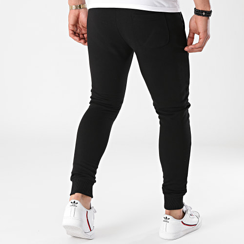 Pantalon Jogging Rentre Dans Le Cercle Noir Blanc