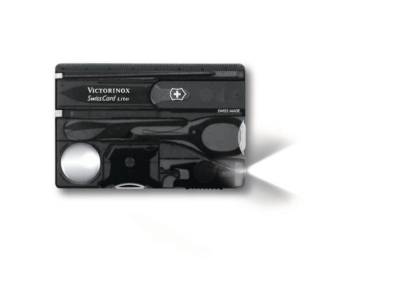 Victorinox SwissCard Lite schwarz Schweizer Sackmesser