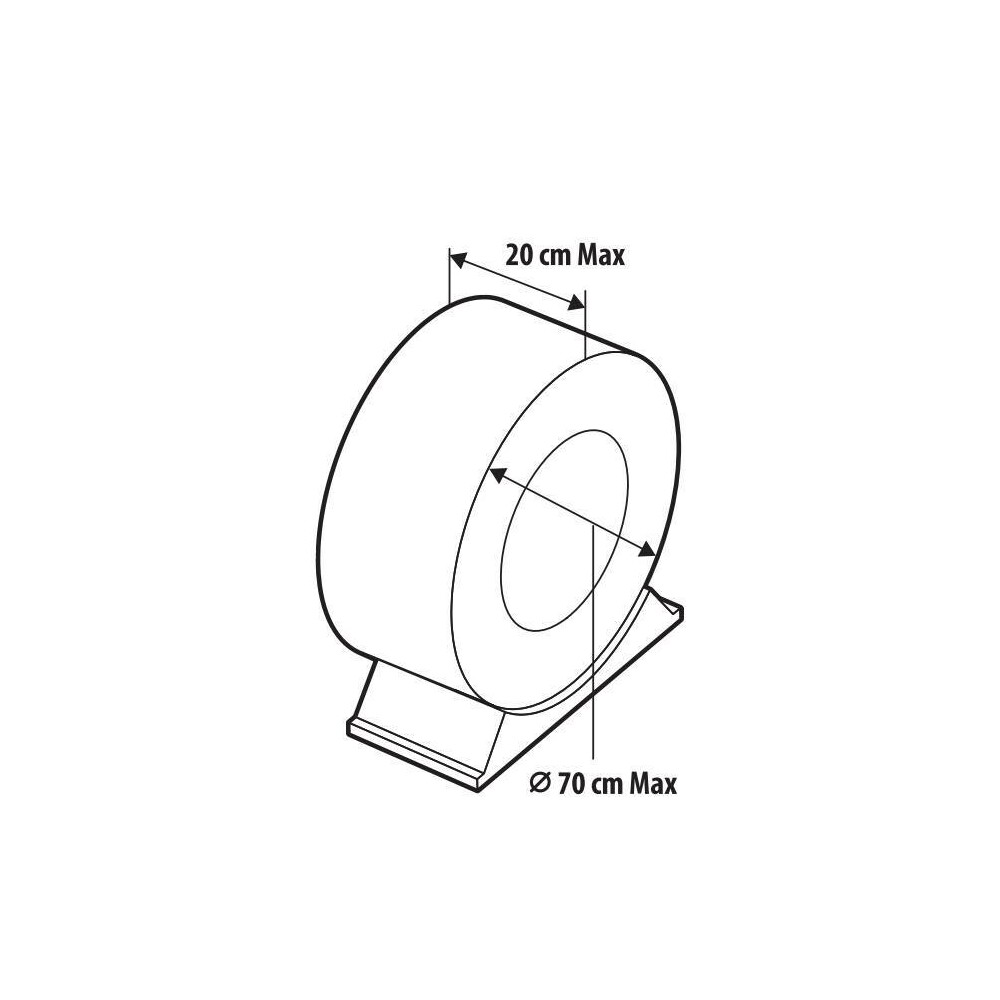 Lampa bandenbeschermer - Set van 2