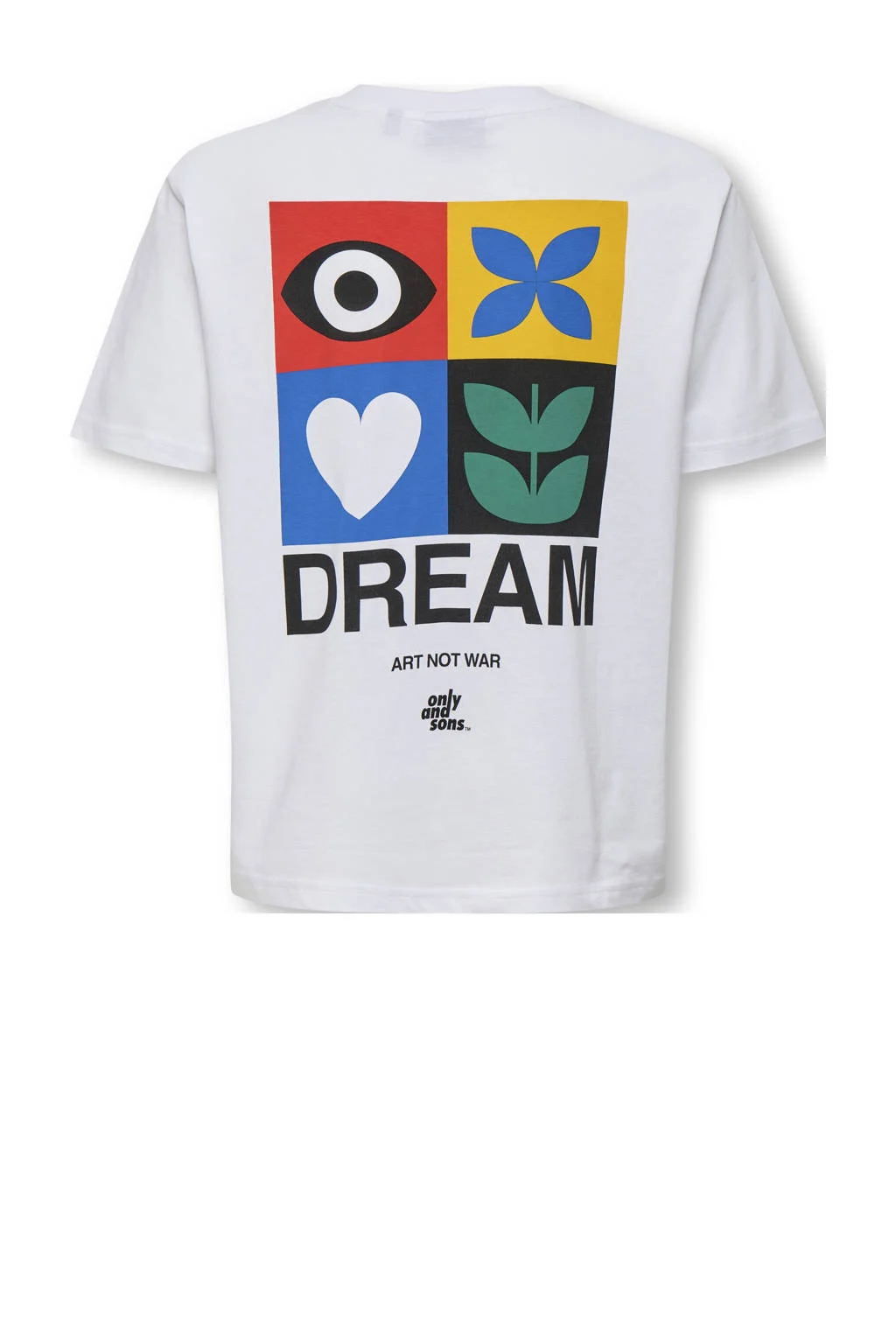 ONLY & SONS JUNIOR T-shirt wit