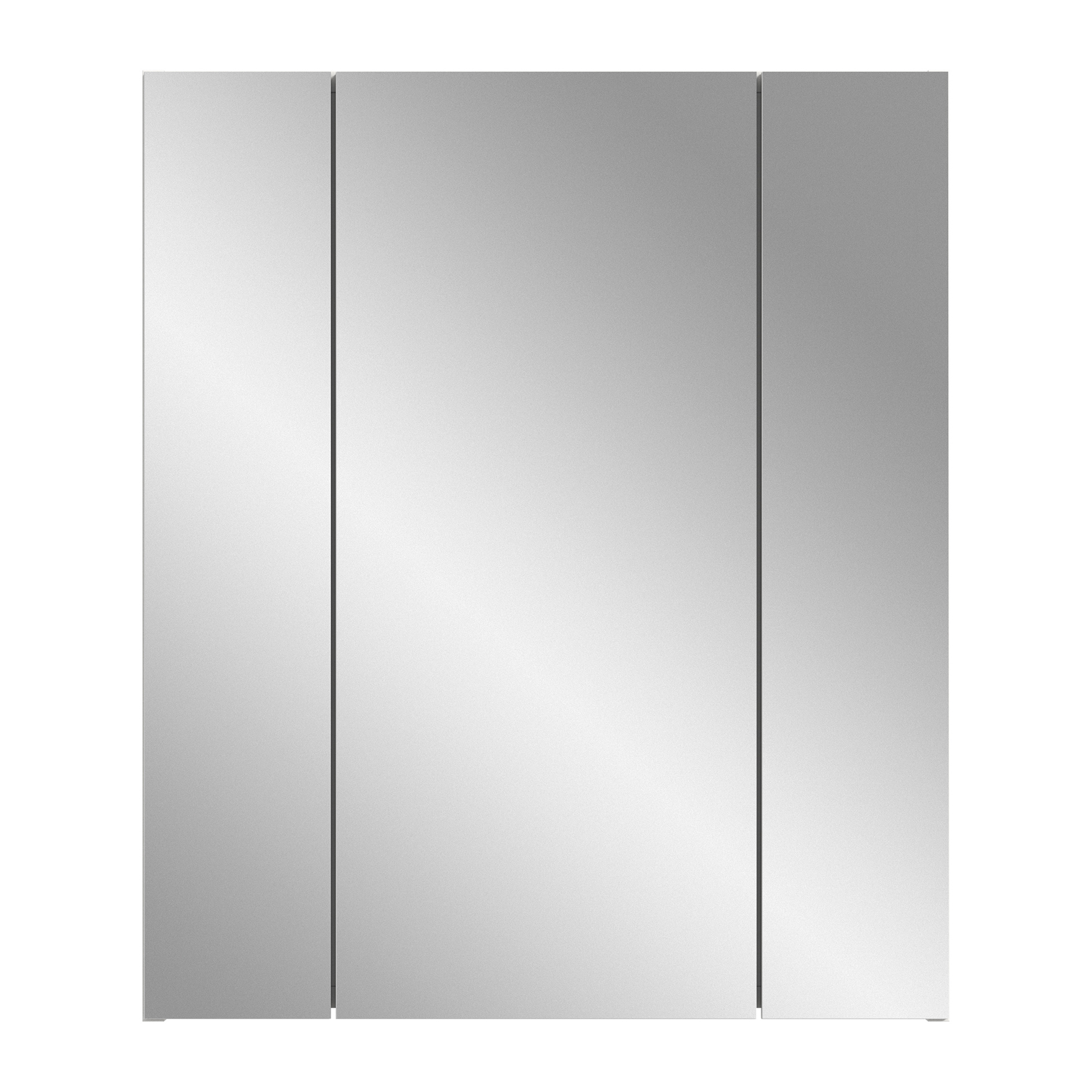 Spiegelschrank LINUS - weiß - 60 cm
