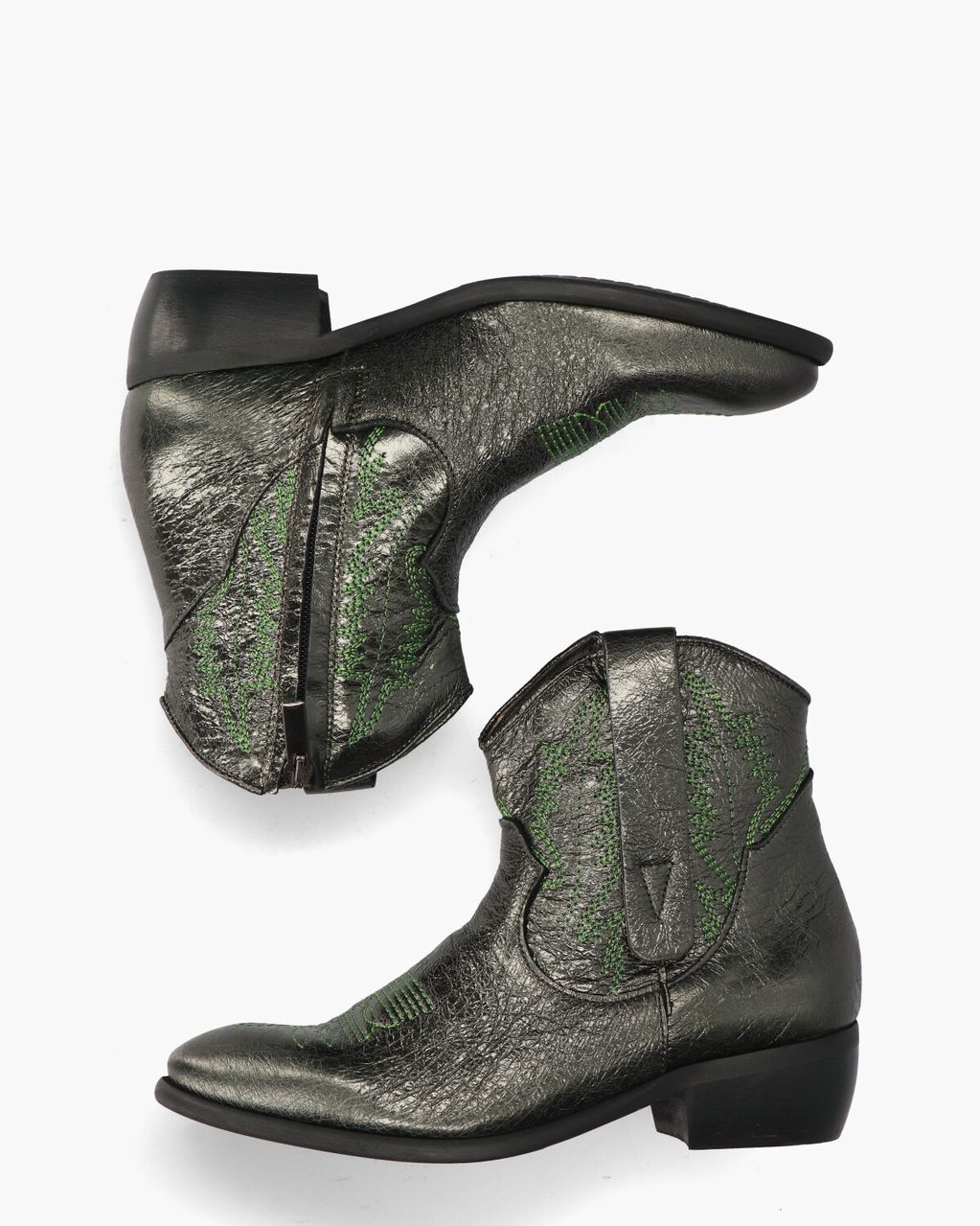 Zoe Italy Zoe 05 Groen Dames Enkelboots