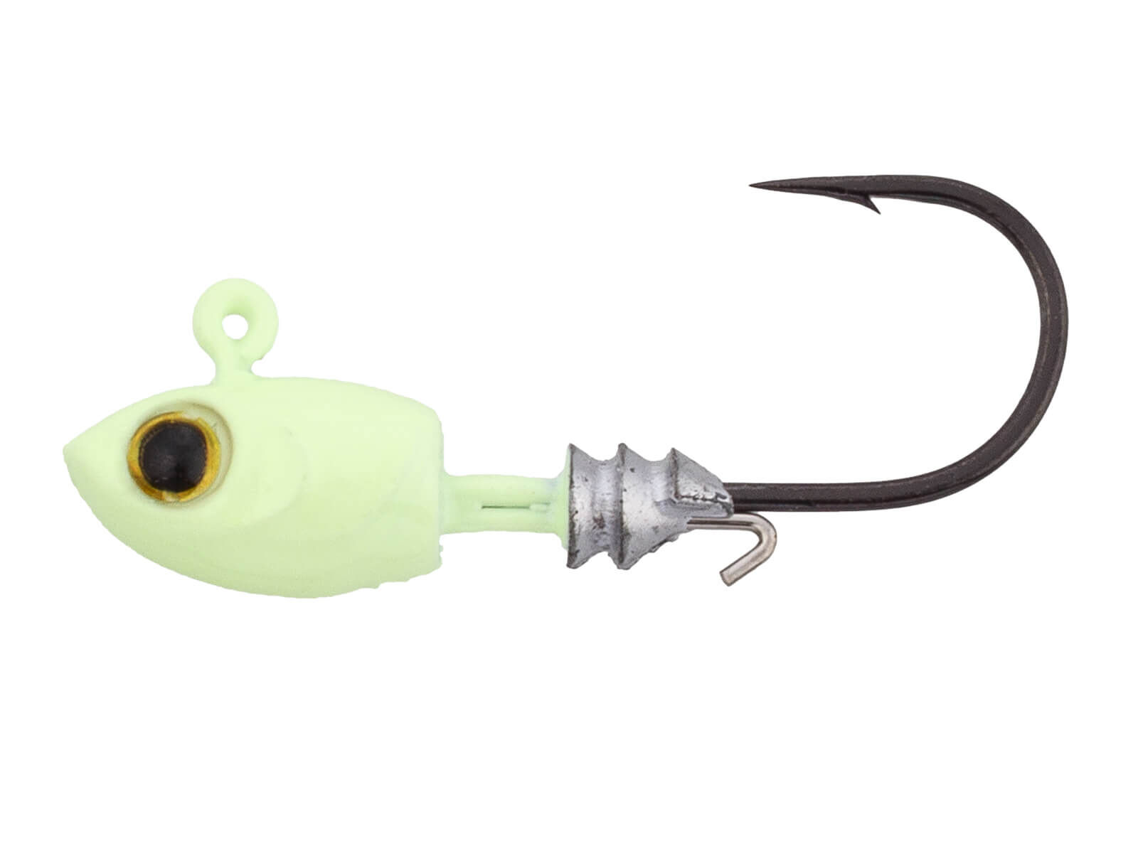 Micro Shad HeadZ - Glow (1.75g - 1/16 oz.)(Z-Man)