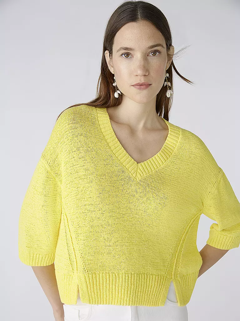 OUÍ Pullover gelb
