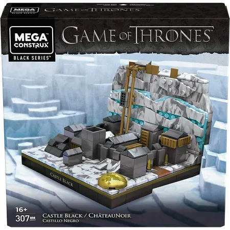 Mattel Mega Construx Game of Thrones Die Schwarze Festung, Bauset, Bausteine