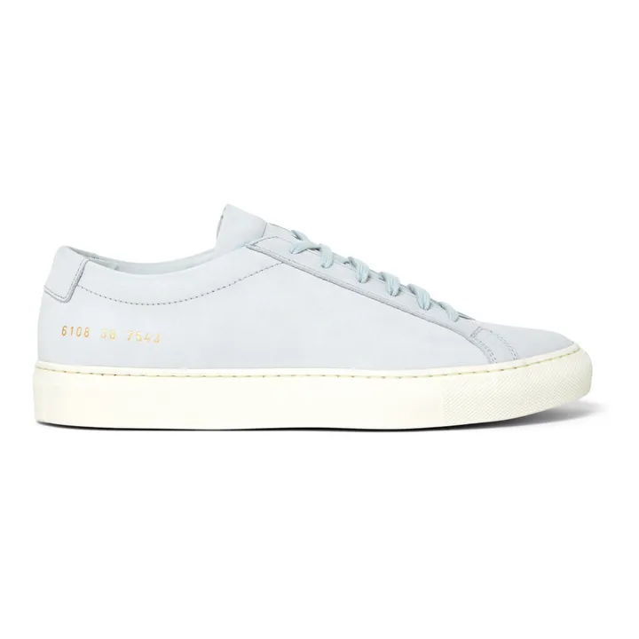 Common Projects Baskets Achilles Low Nubuck - Collection Femme | Gris