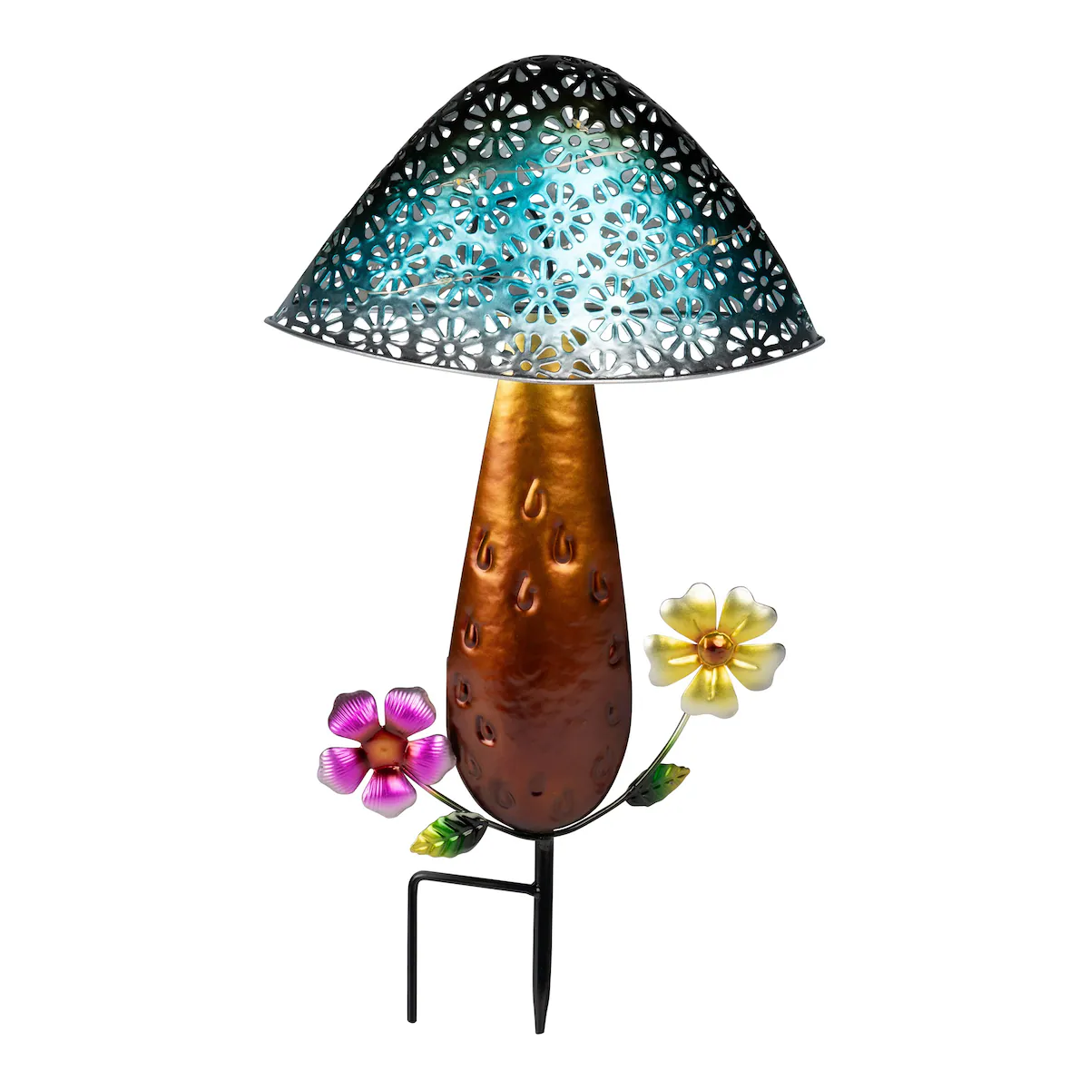 viva domo - Solar-LED-Pilz - blau