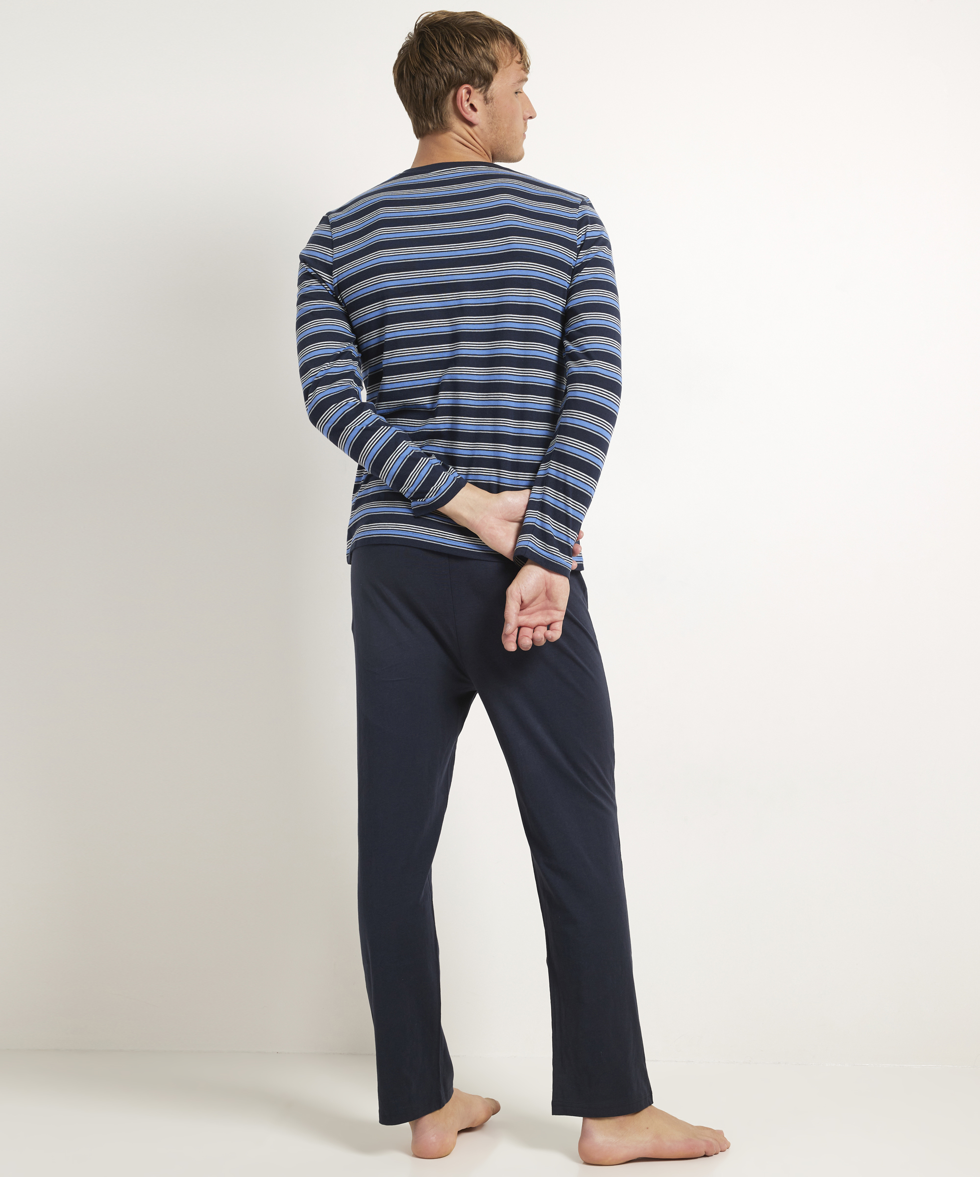 pyjama set: streep   uni