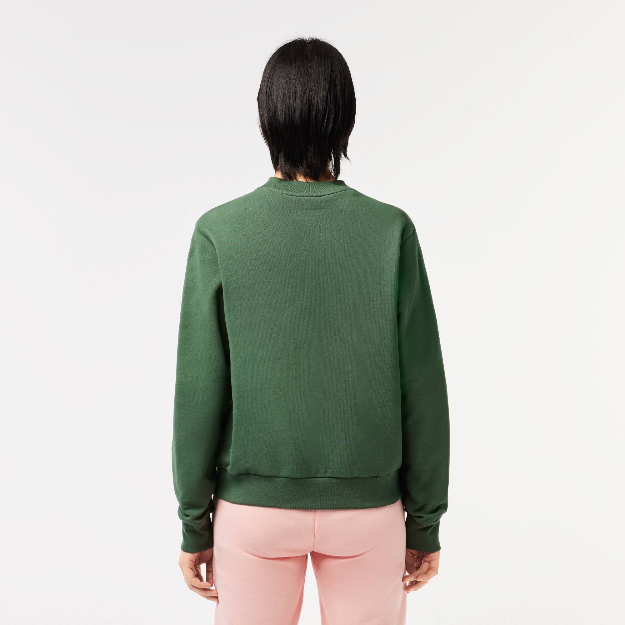 Sweatshirt Jogger femme Lacoste en molleton Sweatshirts - Vert - Lacoste - Femme